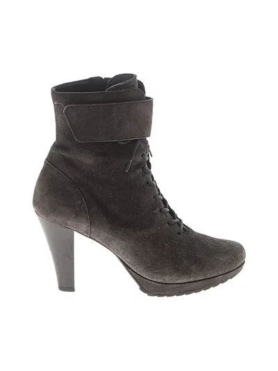Pre-owned Paul Green Boots In Gray