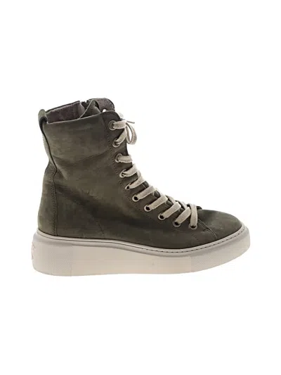 Pre-owned Paul Green Boots In Green