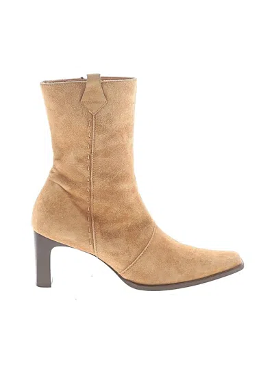 Pre-owned Paul Green Boots In Tan