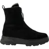 Paul Green Cameo Faux Fur Bootie In Black