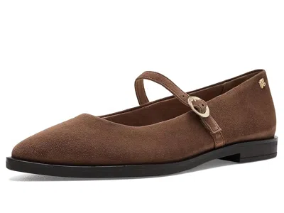 Paul Green Carla Flat Women's Flat Shoes Nut Suede: At 7 (us Women's 9.5) M In Brown