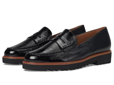 Paul Green Carmel Loafers In Black