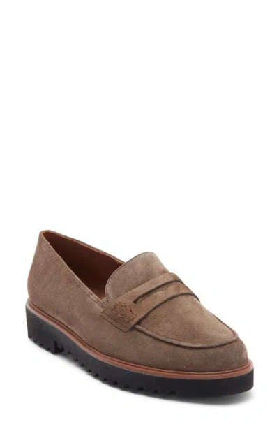 Paul Green Carmel Lug Penny Loafer