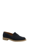 Paul Green Cohen Penny Loafer In Black