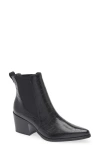 Paul Green Cojo Pointed Toe Chelsea Boot In Black