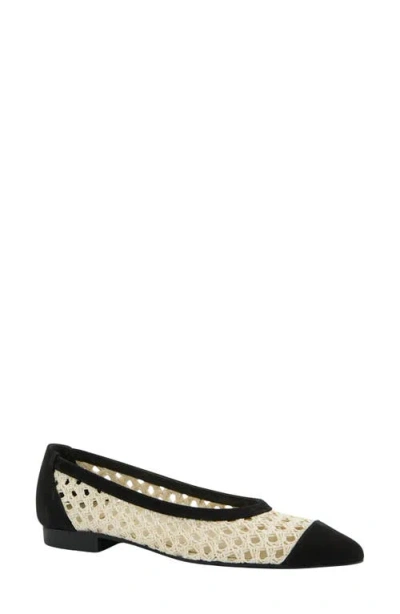 Paul Green Daisy Pointed Toe Flat In Pattern