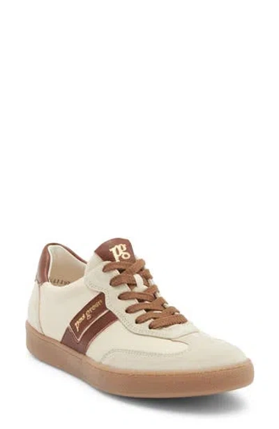 Paul Green Dalton Sneaker In Biscuit Suede T