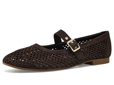 Paul Green Dana Flats Women's Flat Shoes Moro Suede: At 3.5 (us Women's 6) M In Brown