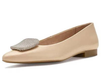 Paul Green Dancer Flats In Neutral