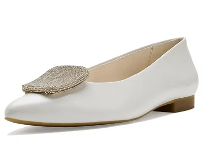 Paul Green Dancer Flats In White