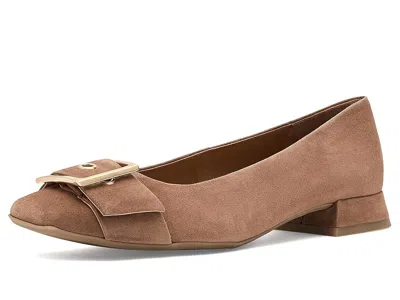 Paul Green Devony Flats In Brown