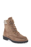 Paul Green Duke Leather Lace-up Boot In Brown