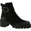Paul Green Elissa Combat Boot In Black