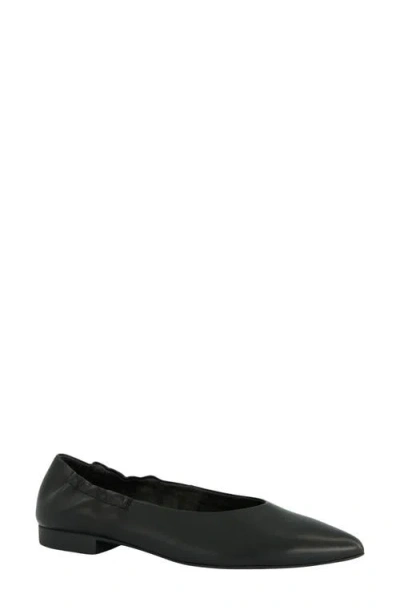 Paul Green Elly Pointed Toe Flat In Animal Print