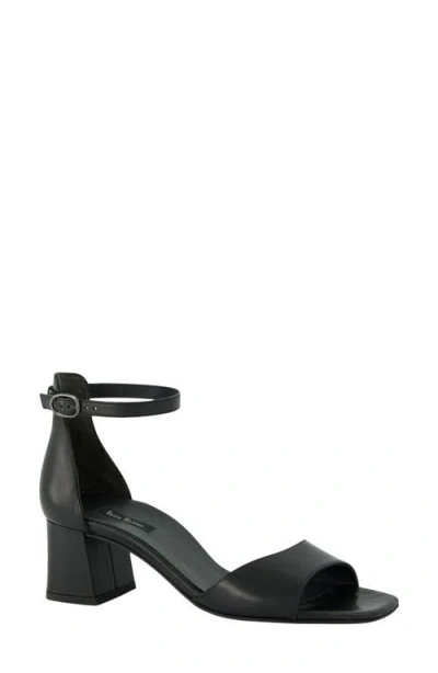 Paul Green Estelle Ankle Strap Sandal In Black