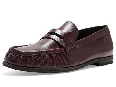 Paul Green Ferris Loafers Women's Flat Shoes Bordo Glazed Leather: At 6 (us Women's 8.5) M, Suede In Multi