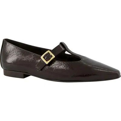 Paul Green Fiji Mary Jane Flat In Black