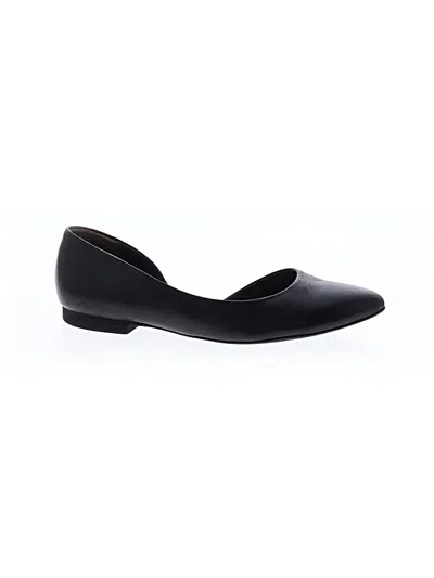 Pre-owned Paul Green Flats In Black