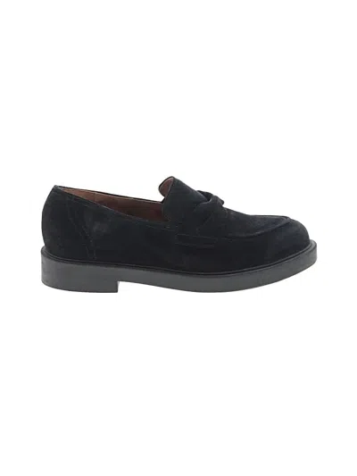 Pre-owned Paul Green Flats In Black