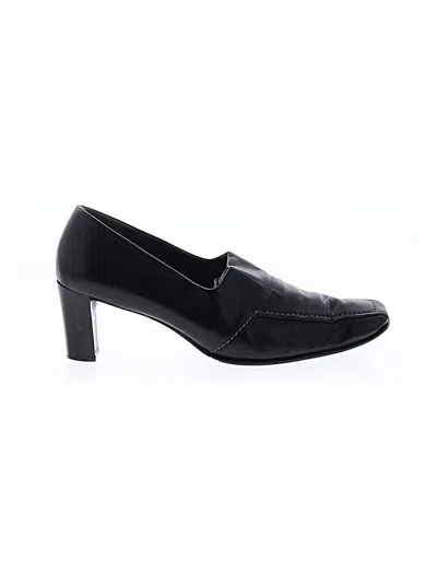 Pre-owned Paul Green Flats In Black
