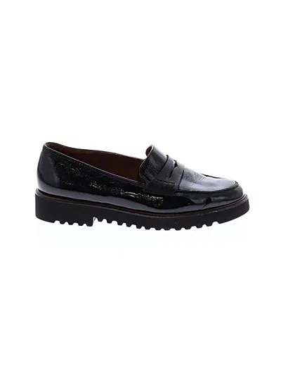 Pre-owned Paul Green Flats In Black