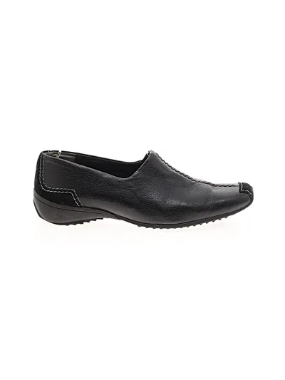 Pre-owned Paul Green Flats In Black
