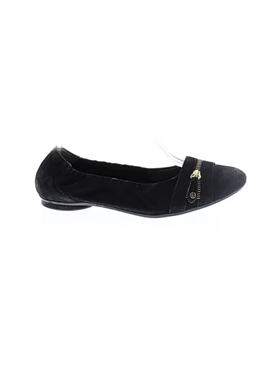 Pre-owned Paul Green Flats In Black
