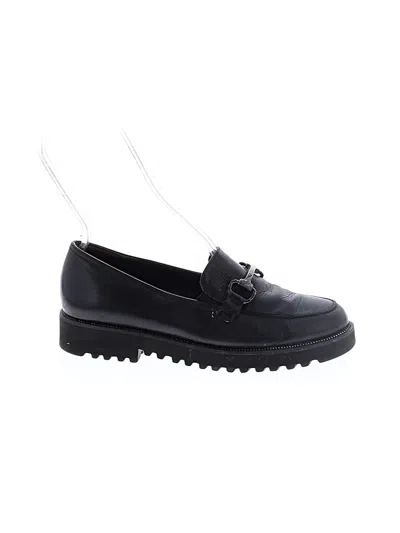 Pre-owned Paul Green Flats In Black