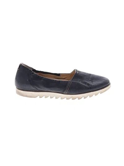 Pre-owned Paul Green Flats In Blue