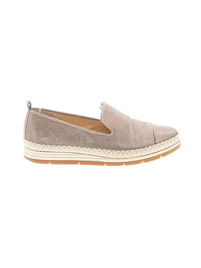 Pre-owned Paul Green Flats In Gray