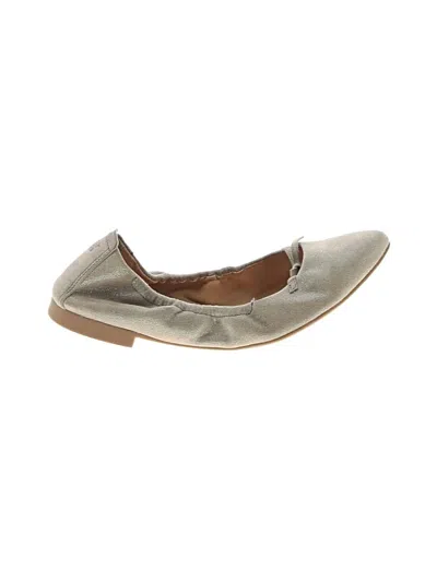 Pre-owned Paul Green Kids' Flats In Gray