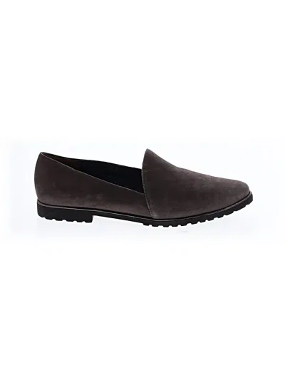 Pre-owned Paul Green Flats In Gray