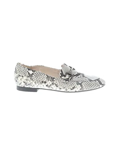 Pre-owned Paul Green Flats In Silver