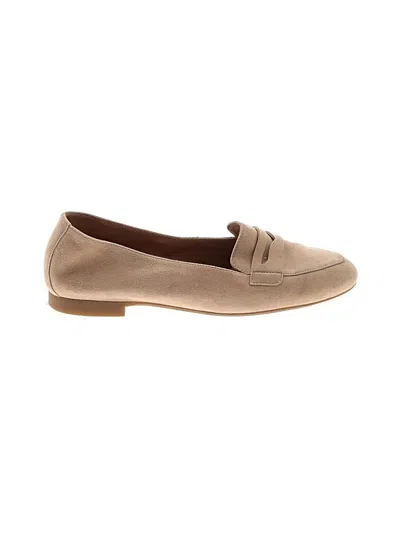 Pre-owned Paul Green Flats In Tan