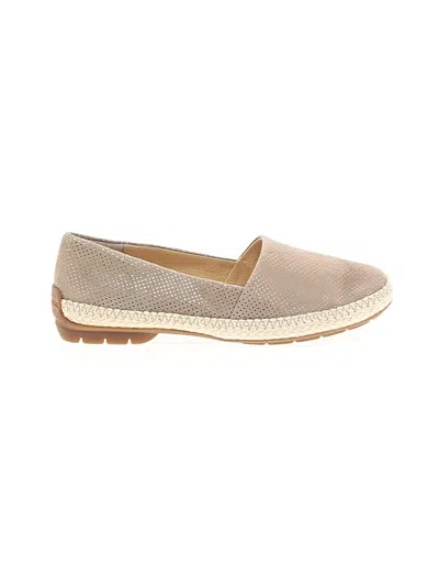 Pre-owned Paul Green Flats In Tan
