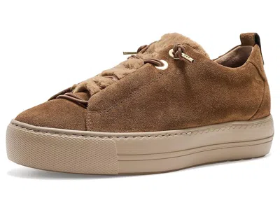 Paul Green Fury Sneakers Women's Shoes Toffee Suede: At 7.5 (us Women's 10) M In Brown