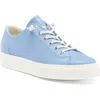 Paul Green Hadley Platform Sneaker In Sky Leather