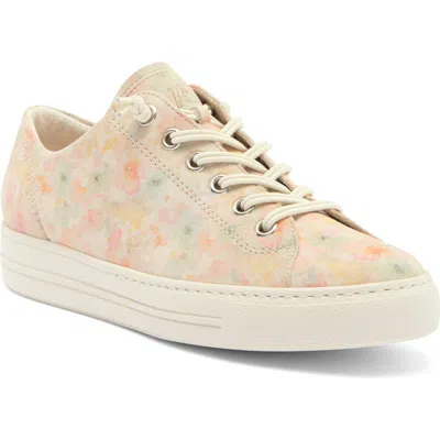 Paul Green Hadley Platform Sneaker In Sun Flower Multi