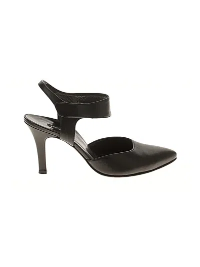 Pre-owned Paul Green Heels In Black