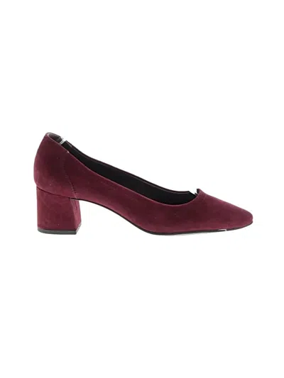 Pre-owned Paul Green Heels In Burgundy