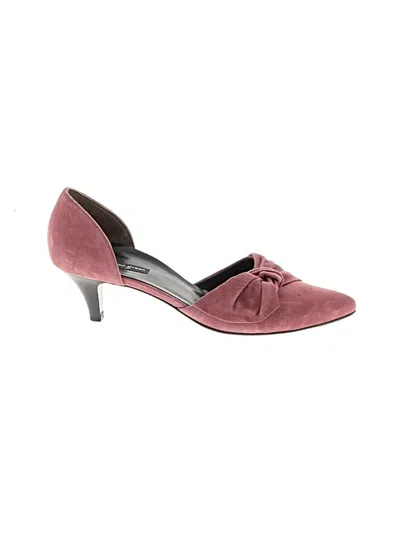 Pre-owned Paul Green Heels In Burgundy