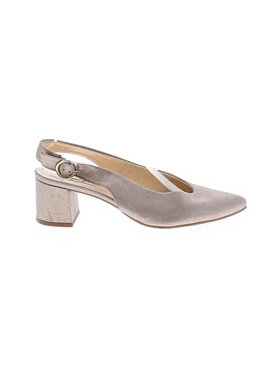 Pre-owned Paul Green Heels In Gray