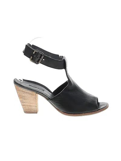 Pre-owned Paul Green Mule/clog In Black