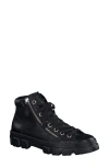 Paul Green Novie Lace-up Bootie In Black