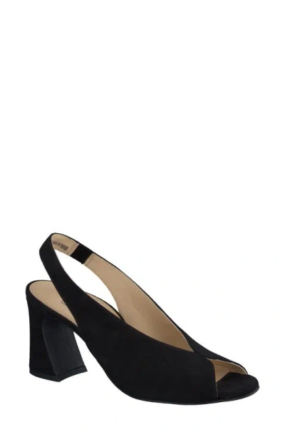 Paul Green Women's Riviera Slingback Pumps In Black Suede