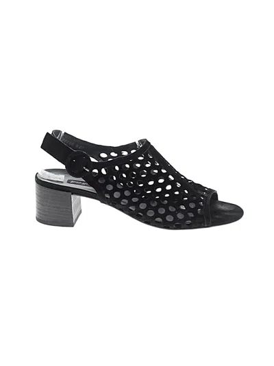 Pre-owned Paul Green Sandals In Black