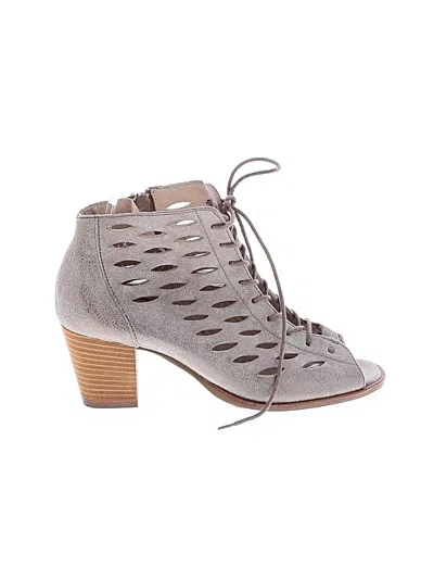 Pre-owned Paul Green Sandals In Gray
