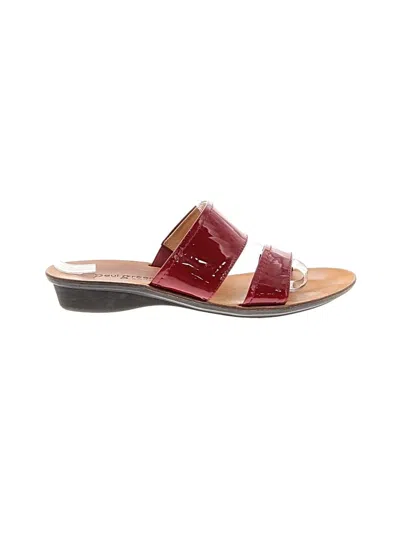 Pre-owned Paul Green Sandals In Red