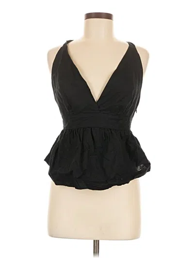 Pre-owned Paul Green Sleeveless Blouse In Black
