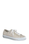 Paul Green Stefani Sport Sneaker In Bisicuit Gold Leather
